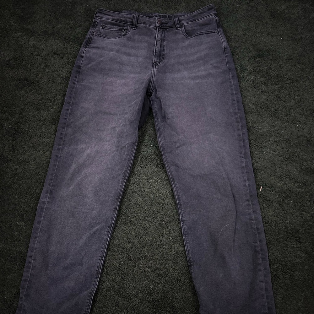 American Eagle Outfitters Black Straight Leg Jeans